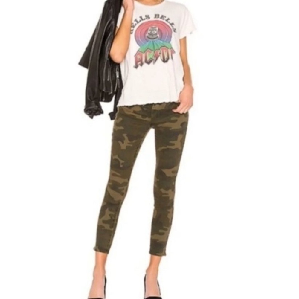 Blank NYC The Reade Skinny Crop Scout Camoflauge Pants Size 24